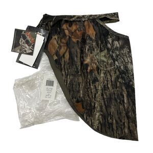 Vintage Cabelas Hunting Face Mask Mossy Oak Camo Scent-lok Cap Strap Made USA